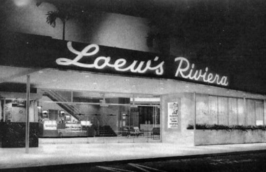 Loew's Riviera Theater in Coral Gables, Florida
